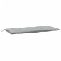 vidaXL Gartenbank-Auflagen 2 Stk. Melange Hellgrau 120x50x7 cm Stoff