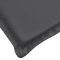 vidaXL Gartenbank-Auflagen 2 Stk. Melange Anthrazit 180x50x7 cm Stoff vidaXL Gartenbank-Auflagen 2 Stk. Melange Anthrazit 180x50x7 cm Stoff
