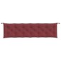 vidaXL Gartenbank-Auflagen 2 Stk. Melange Weinrot 200x50x7 cm Stoff vidaXL Gartenbank-Auflagen 2 Stk. Melange Weinrot 200x50x7 cm Stoff