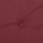 vidaXL Gartenbank-Auflagen 2 Stk. Melange Weinrot 200x50x7 cm Stoff vidaXL Gartenbank-Auflagen 2 Stk. Melange Weinrot 200x50x7 cm Stoff