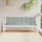 vidaXL Gartenbank-Auflagen 2 Stk. Melange Hellgrau 200x50x7 cm Stoff vidaXL Gartenbank-Auflagen 2 Stk. Melange Hellgrau 200x50x7 cm Stoff