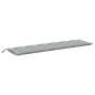 vidaXL Gartenbank-Auflagen 2 Stk. Melange Hellgrau 200x50x7 cm Stoff vidaXL Gartenbank-Auflagen 2 Stk. Melange Hellgrau 200x50x7 cm Stoff