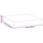 vidaXL Palettenkissen Melange Weinrot 60x60x10 cm Stoff vidaXL Palettenkissen Melange Weinrot 60x60x10 cm Stoff