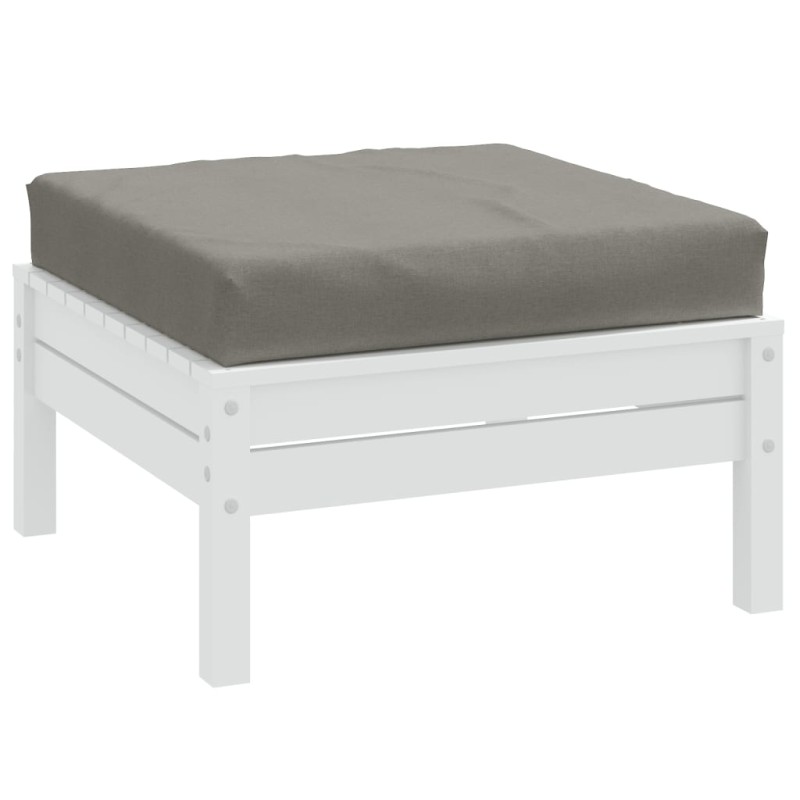 vidaXL Palettenkissen Melange Dunkelgrau 60x60x10 cm Stoff vidaXL Palettenkissen Melange Dunkelgrau 60x60x10 cm Stoff
