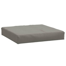 vidaXL Palettenkissen Melange Dunkelgrau 60x60x10 cm Stoff