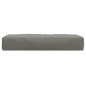 vidaXL Palettenkissen Melange Dunkelgrau 60x60x10 cm Stoff vidaXL Palettenkissen Melange Dunkelgrau 60x60x10 cm Stoff