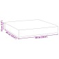 vidaXL Palettenkissen Melange Dunkelgrau 60x60x10 cm Stoff vidaXL Palettenkissen Melange Dunkelgrau 60x60x10 cm Stoff