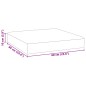 vidaXL Palettenkissen Melange Beige 60x60x10 cm Stoff vidaXL Palettenkissen Melange Beige 60x60x10 cm Stoff
