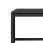 vidaXL 4-tlg. Garten-Sofagarnitur mit Kissen Schwarz Poly Rattan vidaXL 4-tlg. Garten-Sofagarnitur mit Kissen Schwarz Poly Rattan