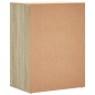 vidaXL Sideboards 2 Stk. Sonoma-Eiche 60x39x80 cm Holzwerkstoff vidaXL Sideboards 2 Stk. Sonoma-Eiche 60x39x80 cm Holzwerkstoff
