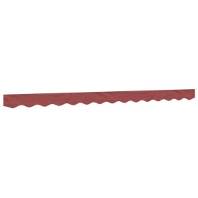 vidaXL Markisenvolant Burgunderrot 3,5 m