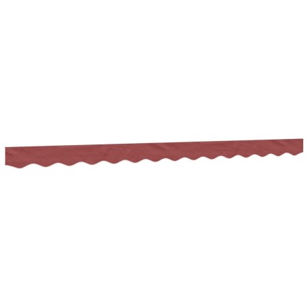 vidaXL Markisenvolant Burgunderrot 3,5 m