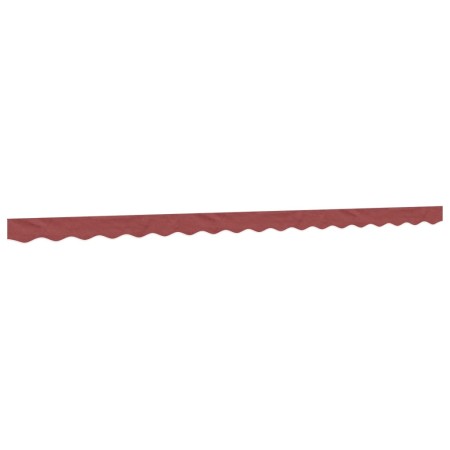vidaXL Markisenvolant Burgunderrot 4,5 m