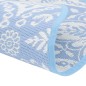 vidaXL Outdoor-Teppich Babyblau Ø120 cm PP vidaXL Outdoor-Teppich Babyblau Ø120 cm PP