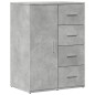 vidaXL Sideboards 2 Stk. Betongrau 59x39x80 cm Holzwerkstoff vidaXL Sideboards 2 Stk. Betongrau 59x39x80 cm Holzwerkstoff