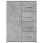 vidaXL Sideboards 2 Stk. Betongrau 59x39x80 cm Holzwerkstoff vidaXL Sideboards 2 Stk. Betongrau 59x39x80 cm Holzwerkstoff