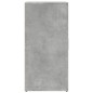 vidaXL Sideboards 2 Stk. Betongrau 59x39x80 cm Holzwerkstoff vidaXL Sideboards 2 Stk. Betongrau 59x39x80 cm Holzwerkstoff