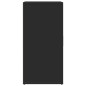 vidaXL Sideboards 2 Stk. Schwarz 59x39x80 cm Holzwerkstoff vidaXL Sideboards 2 Stk. Schwarz 59x39x80 cm Holzwerkstoff