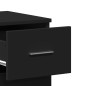 vidaXL Sideboards 2 Stk. Schwarz 59x39x80 cm Holzwerkstoff vidaXL Sideboards 2 Stk. Schwarz 59x39x80 cm Holzwerkstoff
