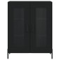 Highboard Schwarz 69,5x34x180 cm Holzwerkstoff Highboard Schwarz 69,5x34x180 cm Holzwerkstoff