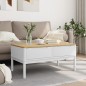 vidaXL Couchtisch FLORO Weiß 99x55,5x45 cm Massivholz Kiefer vidaXL Couchtisch FLORO Weiß 99x55,5x45 cm Massivholz Kiefer