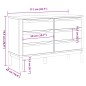 vidaXL Kommode FLORO Wachsbraun Massivholz Kiefer vidaXL Kommode FLORO Wachsbraun Massivholz Kiefer