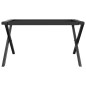 vidaXL Couchtisch-Gestell in X-Form 80x70x43 cm Gusseisen vidaXL Couchtisch-Gestell in X-Form 80x70x43 cm Gusseisen