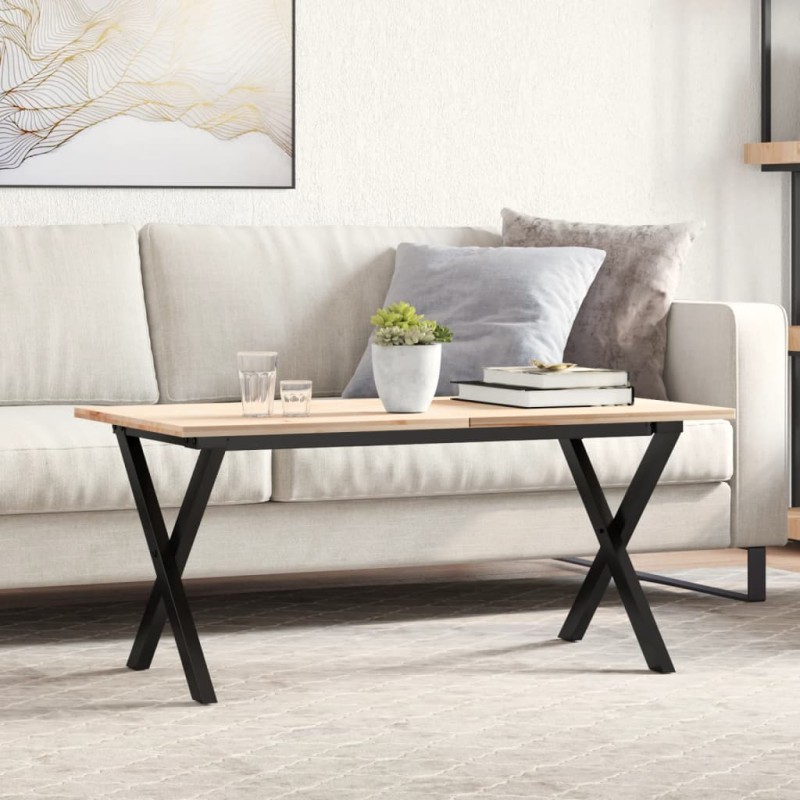 vidaXL Couchtisch-Gestell in X-Form 90x30x43 cm Gusseisen vidaXL Couchtisch-Gestell in X-Form 90x30x43 cm Gusseisen