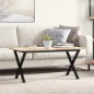 vidaXL Couchtisch-Gestell in X-Form 90x30x43 cm Gusseisen vidaXL Couchtisch-Gestell in X-Form 90x30x43 cm Gusseisen