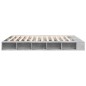 vidaXL Bettgestell Betongrau 180x200 cm Holzwerkstoff vidaXL Bettgestell Betongrau 180x200 cm Holzwerkstoff