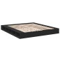 vidaXL Bettgestell Schwarz 180x200 cm Holzwerkstoff vidaXL Bettgestell Schwarz 180x200 cm Holzwerkstoff