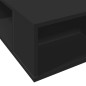 vidaXL Bettgestell Schwarz 180x200 cm Holzwerkstoff vidaXL Bettgestell Schwarz 180x200 cm Holzwerkstoff