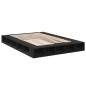 vidaXL Bettgestell Schwarz 140x200 cm Holzwerkstoff vidaXL Bettgestell Schwarz 140x200 cm Holzwerkstoff