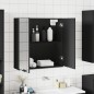 vidaXL Spiegelschrank Schwarz 64x20x67 cm Holzwerkstoff vidaXL Spiegelschrank Schwarz 64x20x67 cm Holzwerkstoff