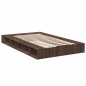 vidaXL Bettgestell Braun Eichen-Optik 140x190 cm Holzwerkstoff vidaXL Bettgestell Braun Eichen-Optik 140x190 cm Holzwerkstoff