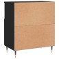 Sideboards 3 Stk. Schwarz Holzwerkstoff Sideboards 3 Stk. Schwarz Holzwerkstoff