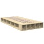 vidaXL Bettgestell Sonoma-Eiche 100x200 cm Holzwerkstoff vidaXL Bettgestell Sonoma-Eiche 100x200 cm Holzwerkstoff