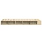 vidaXL Bettgestell Sonoma-Eiche 100x200 cm Holzwerkstoff vidaXL Bettgestell Sonoma-Eiche 100x200 cm Holzwerkstoff
