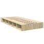 vidaXL Bettgestell Sonoma-Eiche 100x200 cm Holzwerkstoff vidaXL Bettgestell Sonoma-Eiche 100x200 cm Holzwerkstoff