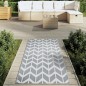 vidaXL Outdoor-Teppich Grau 80x150 cm PP vidaXL Outdoor-Teppich Grau 80x150 cm PP