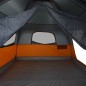 vidaXL Familienzelt für 10 Personen Grau und Orange Wasserdicht vidaXL Familienzelt für 10 Personen Grau und Orange Wasserdicht
