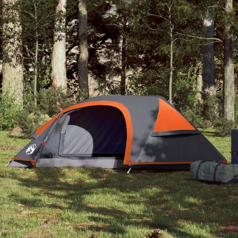 vidaXL Kuppel-Campingzelt 1 Person Orange Wasserdicht vidaXL Kuppel-Campingzelt 1 Person Orange Wasserdicht