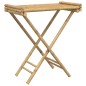 vidaXL Tabletttisch Klappbar 70,5x42,5x80 cm Bambus vidaXL Tabletttisch Klappbar 70,5x42,5x80 cm Bambus