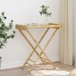 vidaXL Tabletttisch Klappbar 70,5x42,5x80 cm Bambus vidaXL Tabletttisch Klappbar 70,5x42,5x80 cm Bambus