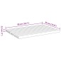 vidaXL Badematten 2 Stk. 50x35 cm Bambus vidaXL Badematten 2 Stk. 50x35 cm Bambus