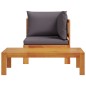 vidaXL 2-tlg. Garten-Sofa-Set mit Kissen Massivholz Akazie vidaXL 2-tlg. Garten-Sofa-Set mit Kissen Massivholz Akazie