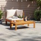 vidaXL 2-tlg. Garten-Sofa-Set mit Kissen Massivholz Akazie vidaXL 2-tlg. Garten-Sofa-Set mit Kissen Massivholz Akazie