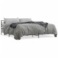 vidaXL Bettgestell Grau Sonoma 180x200 cm Holzwerkstoff und Metall vidaXL Bettgestell Grau Sonoma 180x200 cm Holzwerkstoff und Metall
