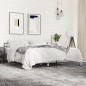 vidaXL Bettgestell Grau Sonoma 180x200 cm Holzwerkstoff und Metall vidaXL Bettgestell Grau Sonoma 180x200 cm Holzwerkstoff und Metall