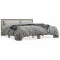 vidaXL Bettgestell Sonoma-Eiche 200x200 cm Holzwerkstoff und Metall vidaXL Bettgestell Sonoma-Eiche 200x200 cm Holzwerkstoff und Metall